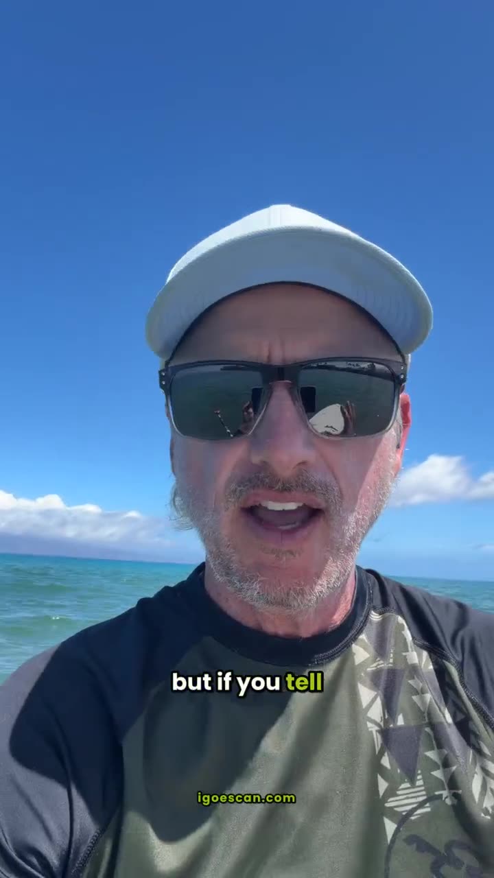Jeff Igoe talking about AI search from the water